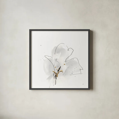 Cool Gray I by Chris Paschke. Shown in a sleek black glass frame for a contemporary gallery look. Available as an archival giclee rolled canvas, fine art paper, or poster print. SKU 67678a.