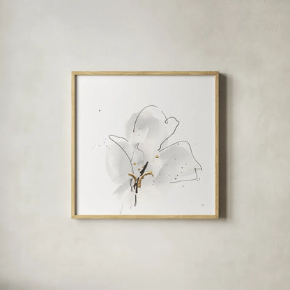 Cool Gray I by Chris Paschke. Shown in a natural wood glass frame for a timeless modern aesthetic. Available as an archival giclee rolled canvas, fine art paper, or poster print. SKU 67678a.