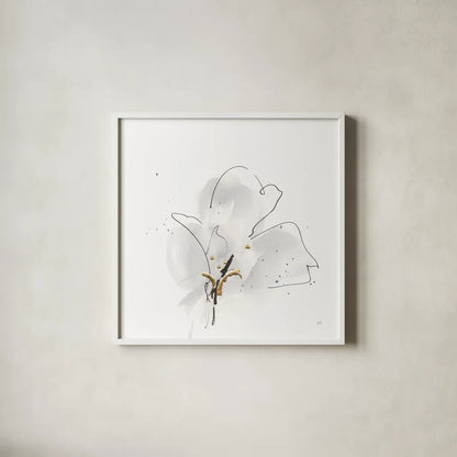 Cool Gray I by Chris Paschke. Shown in a crisp white glass frame for a clean and minimalist style. Available as an archival giclee rolled canvas, fine art paper, or poster print. SKU 67678a.