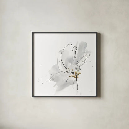 Cool Gray III by Chris Paschke. Shown in a sleek black glass frame for a contemporary gallery look. Available as an archival giclee rolled canvas, fine art paper, or poster print. SKU 67680a.