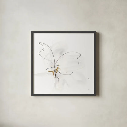 Cool Gray VI by Chris Paschke. Shown in a sleek black glass frame for a contemporary gallery look. Available as an archival giclee rolled canvas, fine art paper, or poster print. SKU 67683a.