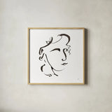 Cool Heads III by Chris Paschke. Shown in a natural wood glass frame for a timeless modern aesthetic. Available as an archival giclee rolled canvas, fine art paper, or poster print. SKU 98217a.