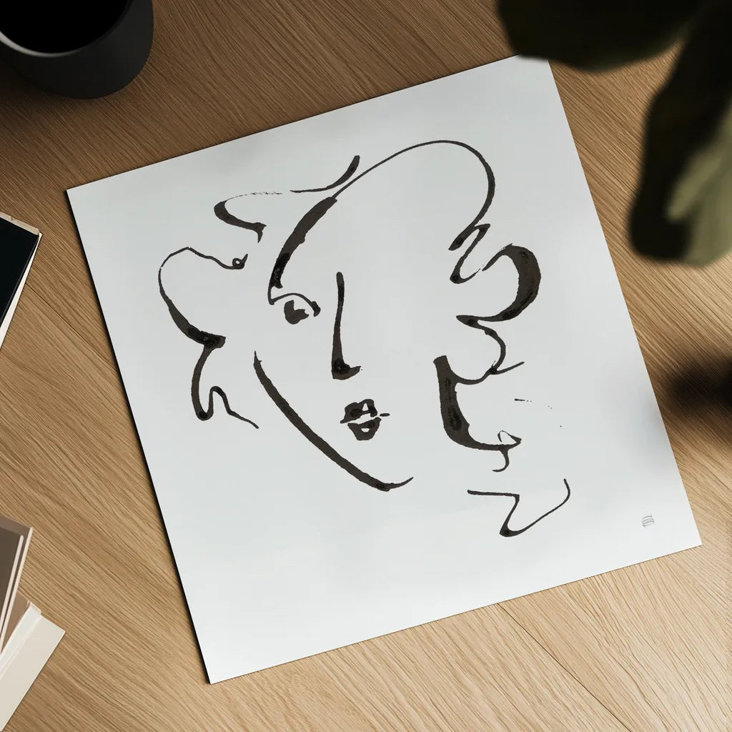 Cool Heads IV by Chris Paschke. Shown as a detailed flat fine art print, highlighting archival giclee quality. Available as an archival giclee rolled canvas, fine art paper, or poster print. SKU 98218a.