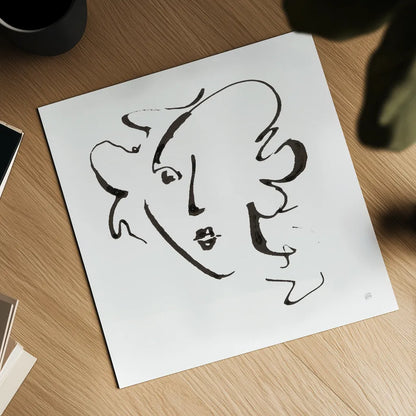 Cool Heads IV by Chris Paschke. Shown as a detailed flat fine art print, highlighting archival giclee quality. Available as an archival giclee rolled canvas, fine art paper, or poster print. SKU 98218a.