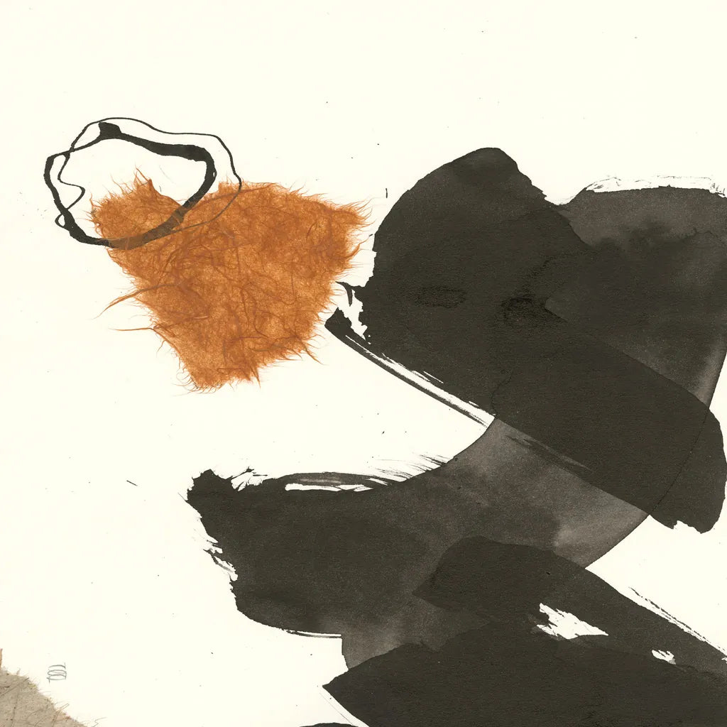 Copper Linked V by Chris Paschke. SKU 67344a. Archival Giclee Fine art print for wall decor.