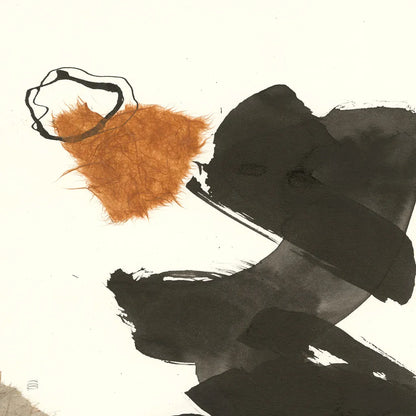 Copper Linked V by Chris Paschke. SKU 67344a. Archival Giclee Fine art print for wall decor.