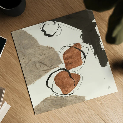 Copper Linked VI by Chris Paschke. Shown as a detailed flat fine art print, highlighting archival giclee quality. Available as an archival giclee rolled canvas, fine art paper, or poster print. SKU 67345a.