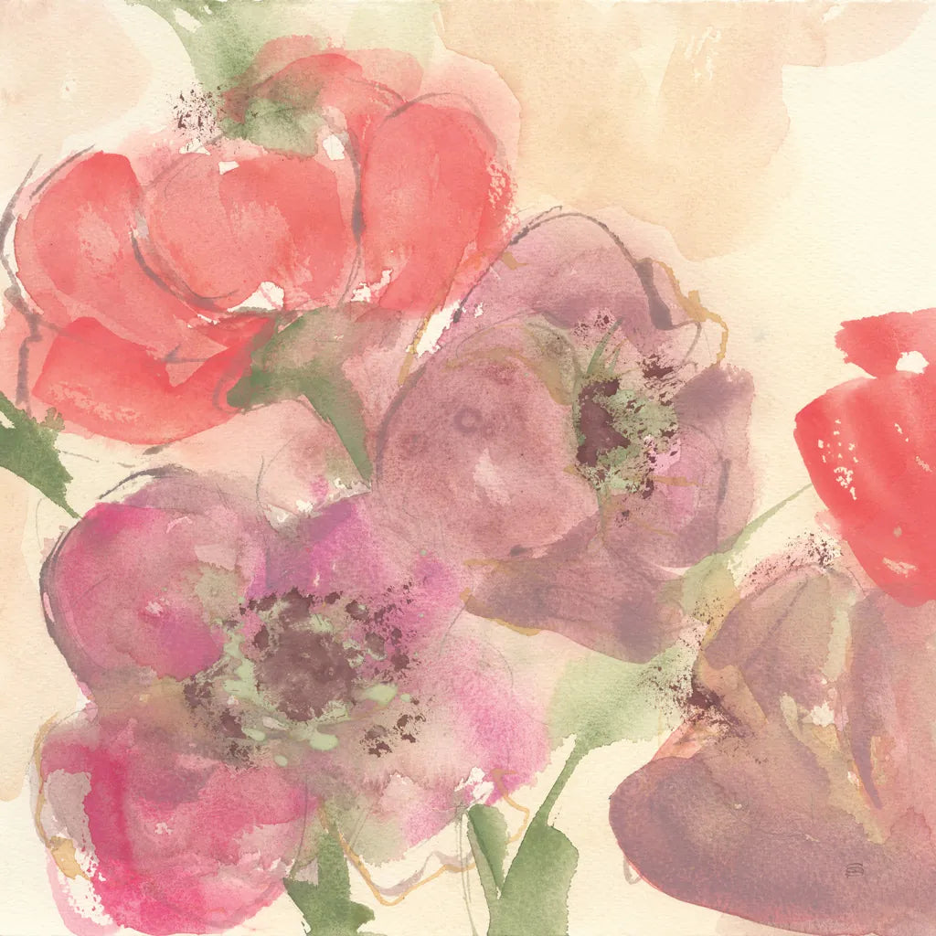 Coral Blooms II by Chris Paschke. SKU 47266a. Archival Giclee Fine art print for wall decor.