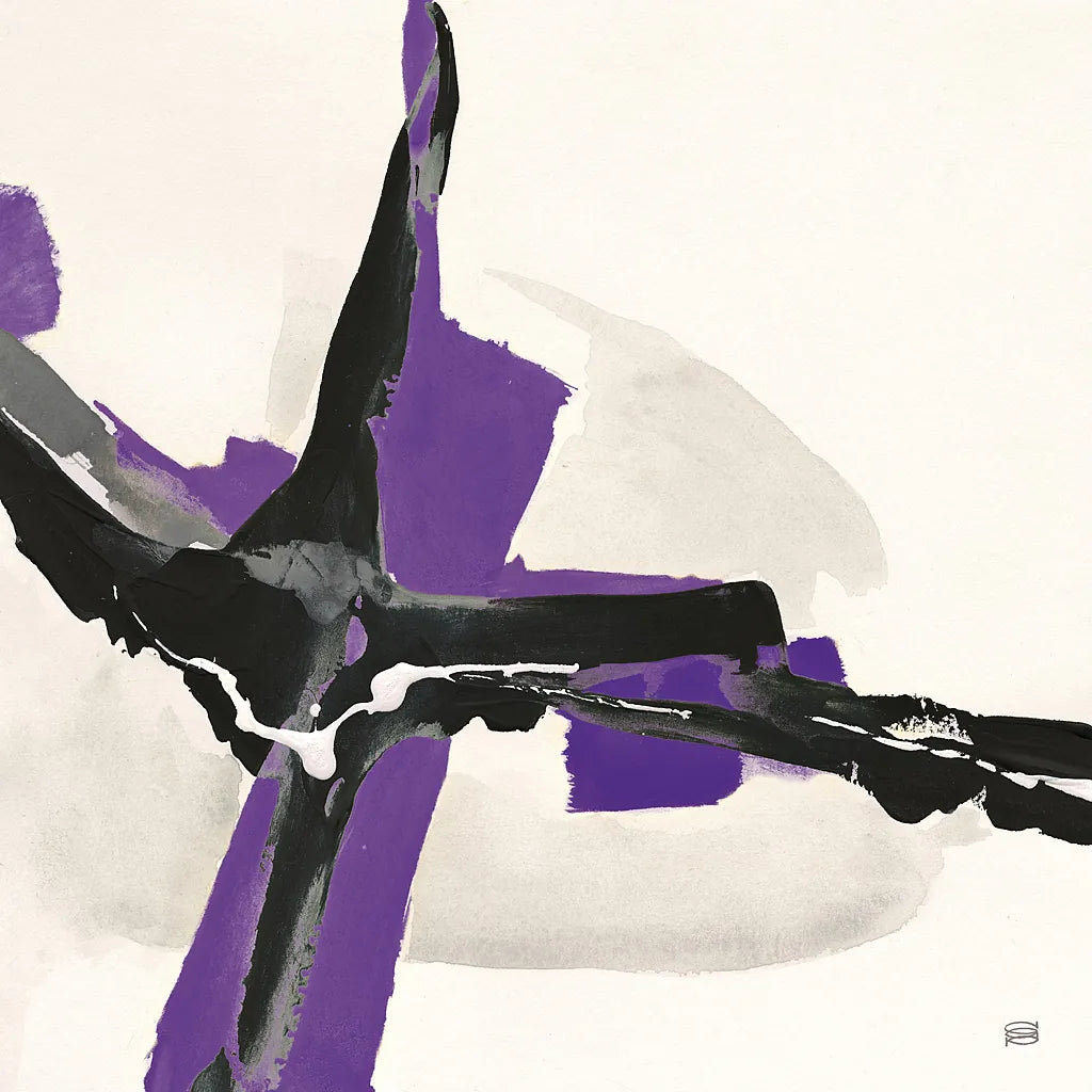 Creamy Amethyst I by Chris Paschke. SKU 32037a. Archival Giclee Fine art print for wall decor.