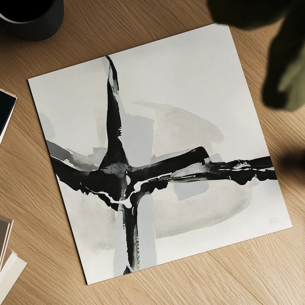 Creamy Neutral I by Chris Paschke. Shown as a detailed flat fine art print, highlighting archival giclee quality. Available as an archival giclee rolled canvas, fine art paper, or poster print. SKU 27922a.