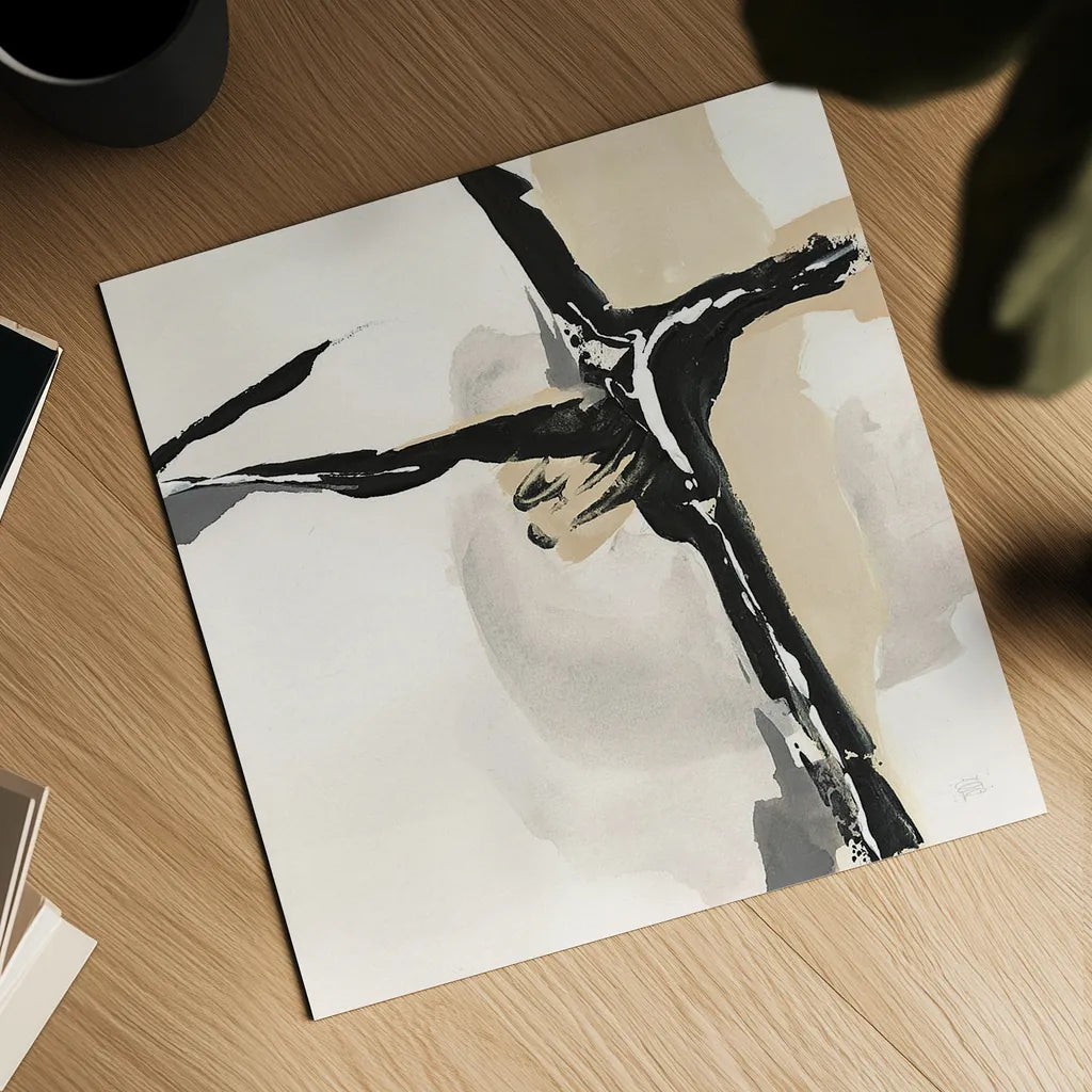 Creamy Tan II by Chris Paschke. Shown as a detailed flat fine art print, highlighting archival giclee quality. Available as an archival giclee rolled canvas, fine art paper, or poster print. SKU 27927a.