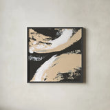 Crosby I by Chris Paschke. Shown in a sleek black glass frame for a contemporary gallery look. Available as an archival giclee rolled canvas, fine art paper, or poster print. SKU 83769a.