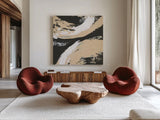 Crosby I by Chris Paschke. Shown as extra-large giant wall art in a modern living room. Available as an archival giclee rolled canvas, fine art paper, or poster print. SKU 83769a.