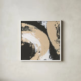 Crosby II by Chris Paschke. Shown in a crisp white glass frame for a clean and minimalist style. Available as an archival giclee rolled canvas, fine art paper, or poster print. SKU 83770a.