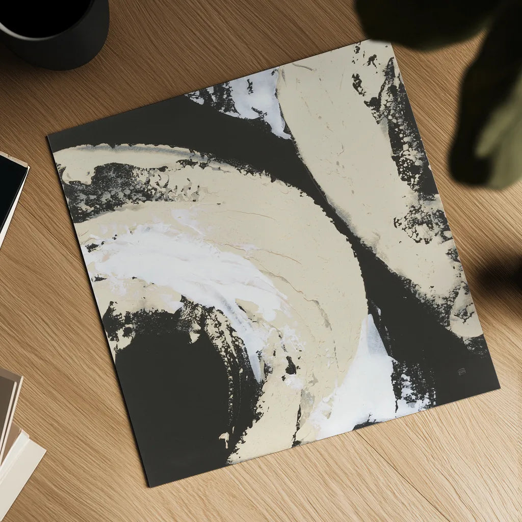 Crosby II Bright Cream by Chris Paschke. Shown as a detailed flat fine art print, highlighting archival giclee quality. Available as an archival giclee rolled canvas, fine art paper, or poster print. SKU 84980a.