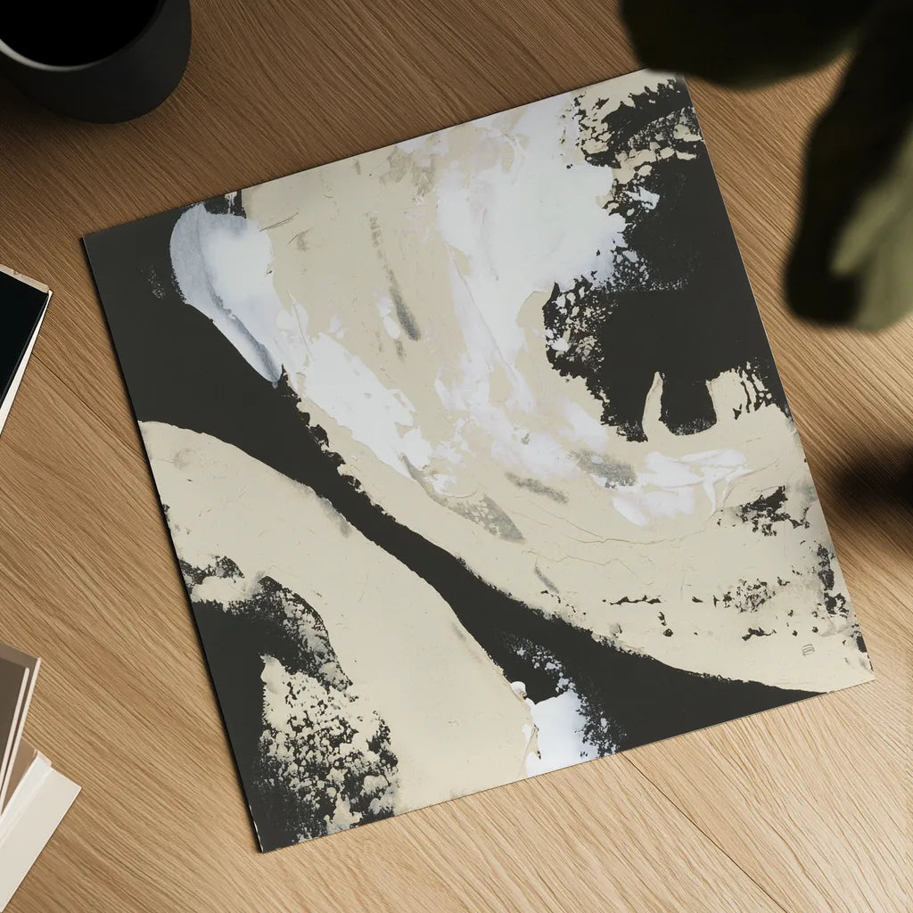 Crosby III Bright Cream by Chris Paschke. Shown as a detailed flat fine art print, highlighting archival giclee quality. Available as an archival giclee rolled canvas, fine art paper, or poster print. SKU 84981a.