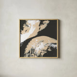 Crosby IV by Chris Paschke. Shown in a natural wood glass frame for a timeless modern aesthetic. Available as an archival giclee rolled canvas, fine art paper, or poster print. SKU 83772a.