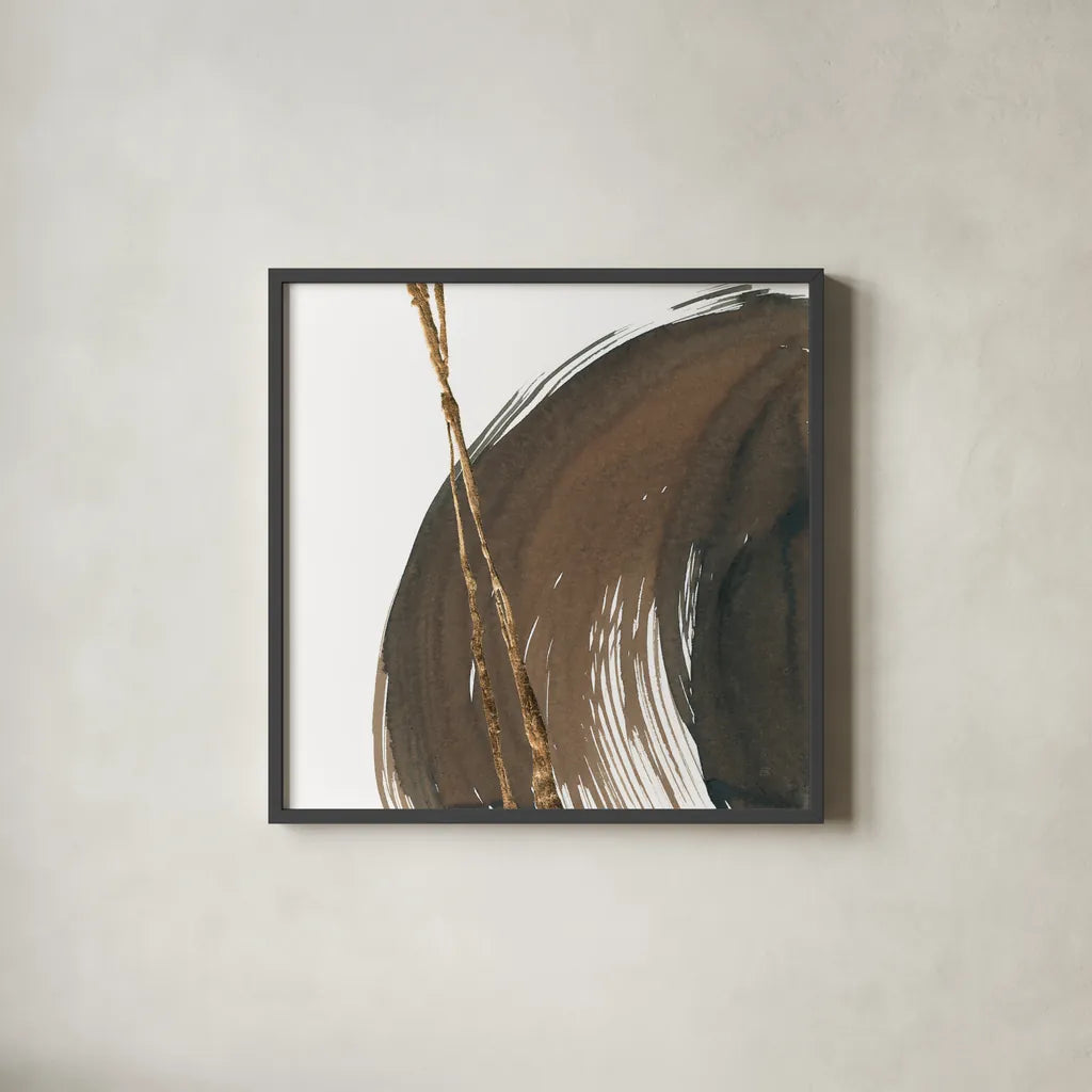 Curvature I by Chris Paschke. Shown in a sleek black glass frame for a contemporary gallery look. Available as an archival giclee rolled canvas, fine art paper, or poster print. SKU 78115a.