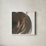 Curvature II by Chris Paschke. Shown in a crisp white glass frame for a clean and minimalist style. Available as an archival giclee rolled canvas, fine art paper, or poster print. SKU 78116a.