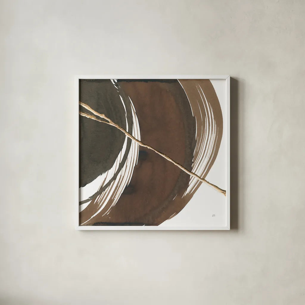 Curvature IV by Chris Paschke. Shown in a crisp white glass frame for a clean and minimalist style. Available as an archival giclee rolled canvas, fine art paper, or poster print. SKU 78118a.