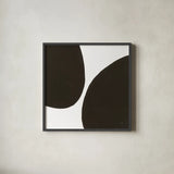 Curvilinear I by Chris Paschke. Shown in a sleek black glass frame for a contemporary gallery look. Available as an archival giclee rolled canvas, fine art paper, or poster print. SKU 86229a.