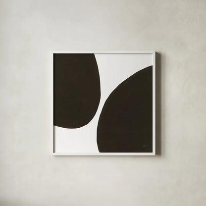 Curvilinear I by Chris Paschke. Shown in a crisp white glass frame for a clean and minimalist style. Available as an archival giclee rolled canvas, fine art paper, or poster print. SKU 86229a.