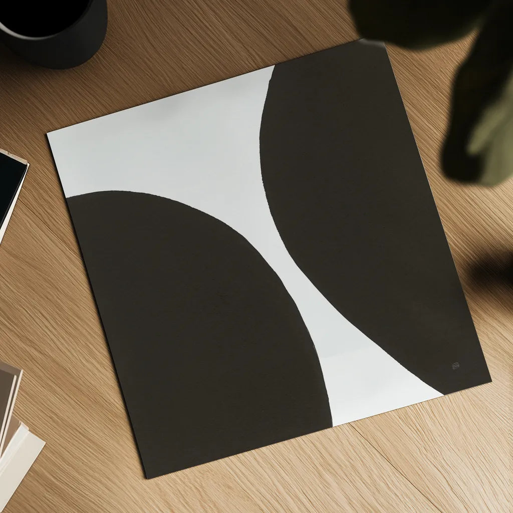 Curvilinear III by Chris Paschke. Shown as a detailed flat fine art print, highlighting archival giclee quality. Available as an archival giclee rolled canvas, fine art paper, or poster print. SKU 86231a.