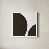 Curvilinear IV by Chris Paschke. Shown in a crisp white glass frame for a clean and minimalist style. Available as an archival giclee rolled canvas, fine art paper, or poster print. SKU 86232a.