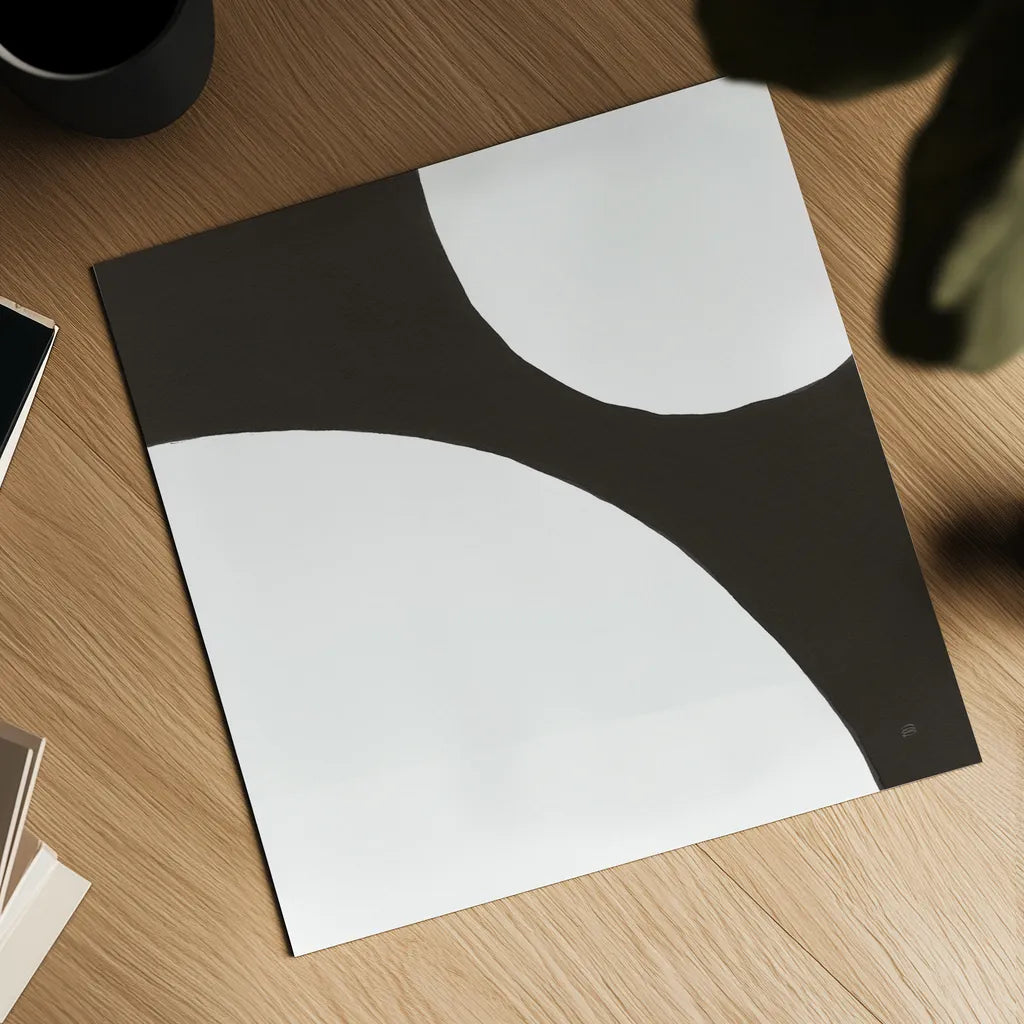 Curvilinear VIII by Chris Paschke. Shown as a detailed flat fine art print, highlighting archival giclee quality. Available as an archival giclee rolled canvas, fine art paper, or poster print. SKU 86236a.