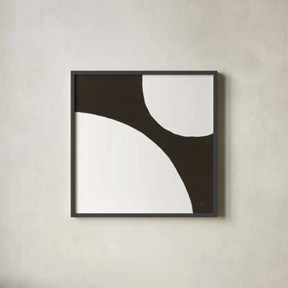Curvilinear VIII by Chris Paschke. Shown in a sleek black glass frame for a contemporary gallery look. Available as an archival giclee rolled canvas, fine art paper, or poster print. SKU 86236a.