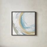 Cyclical III by Chris Paschke. Shown in a sleek black glass frame for a contemporary gallery look. Available as an archival giclee rolled canvas, fine art paper, or poster print. SKU 82268a.
