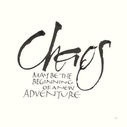 Daily Saying II by Chris Paschke. SKU 59402a. Archival Giclee Fine art print for wall decor.