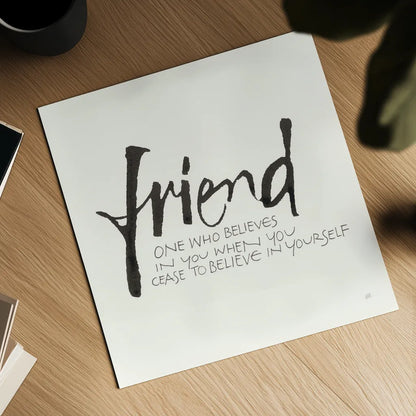 Daily Saying IV by Chris Paschke. Shown as a detailed flat fine art print, highlighting archival giclee quality. Available as an archival giclee rolled canvas, fine art paper, or poster print. SKU 59404a.