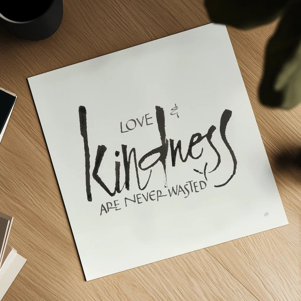 Daily Saying VI by Chris Paschke. Shown as a detailed flat fine art print, highlighting archival giclee quality. Available as an archival giclee rolled canvas, fine art paper, or poster print. SKU 59406a.