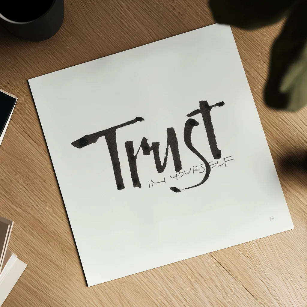 Daily Saying VII by Chris Paschke. Shown as a detailed flat fine art print, highlighting archival giclee quality. Available as an archival giclee rolled canvas, fine art paper, or poster print. SKU 59407a.