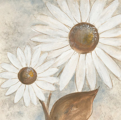 Daisy Do III Neutral by Chris Paschke. SKU 39340a. Archival Giclee Fine art print for wall decor.