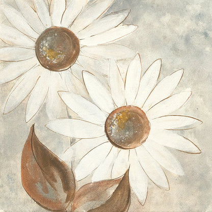 Daisy Do IV Neutral by Chris Paschke. SKU 39341a. Archival Giclee Fine art print for wall decor.