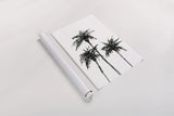 Dark Palms I by Chris Paschke. shown as a rolled paper print. Available as archival giclee rolled canvas, fine art paper, or poster print. SKU 78874h.