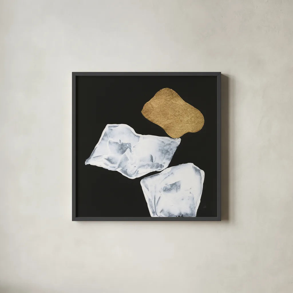 Delicate Balance I by Chris Paschke. Shown in a sleek black glass frame for a contemporary gallery look. Available as an archival giclee rolled canvas, fine art paper, or poster print. SKU 86819a.