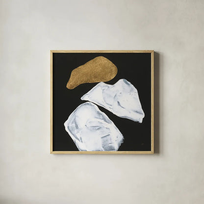 Delicate Balance II by Chris Paschke. Shown in a natural wood glass frame for a timeless modern aesthetic. Available as an archival giclee rolled canvas, fine art paper, or poster print. SKU 86820a.