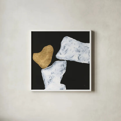 Delicate Balance III by Chris Paschke. Shown in a crisp white glass frame for a clean and minimalist style. Available as an archival giclee rolled canvas, fine art paper, or poster print. SKU 86821a.