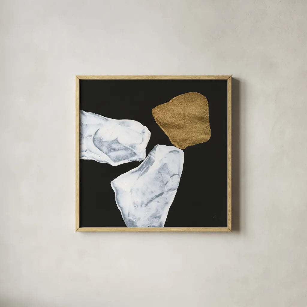 Delicate Balance IV by Chris Paschke. Shown in a natural wood glass frame for a timeless modern aesthetic. Available as an archival giclee rolled canvas, fine art paper, or poster print. SKU 86822a.