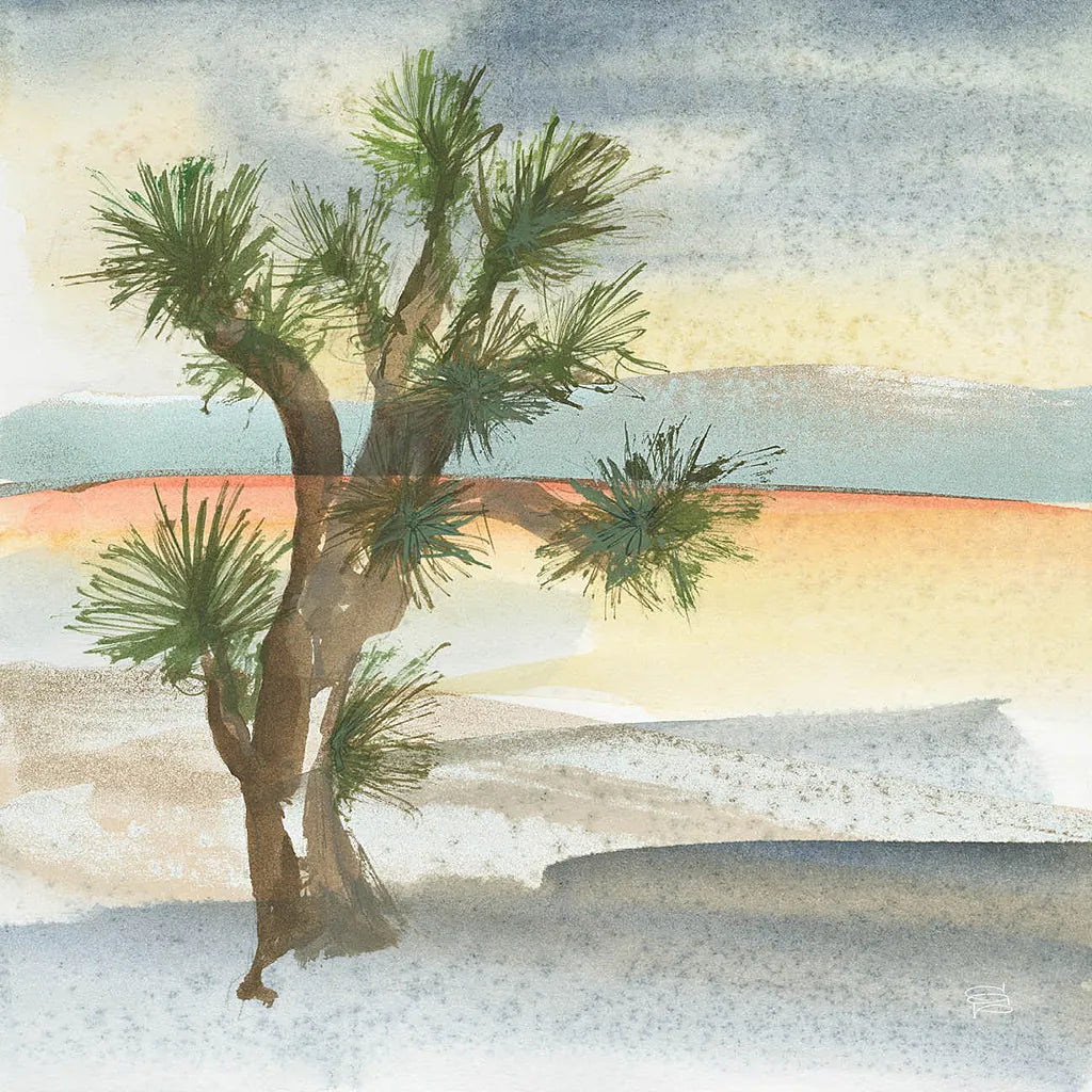 Desert Joshua Tree Cool by Chris Paschke. SKU 27008a. Archival Giclee Fine art print for wall decor.