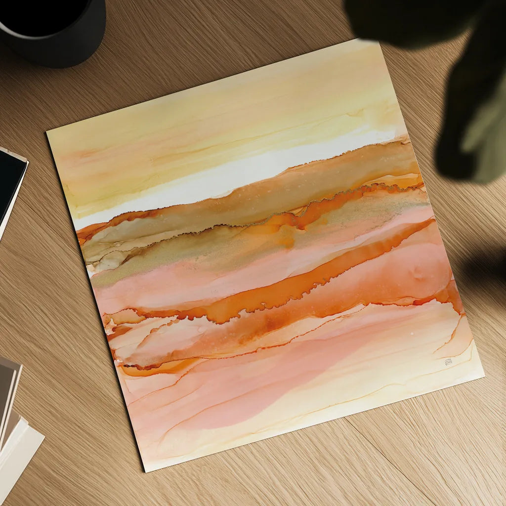 Desertscape I by Chris Paschke. Shown as a detailed flat fine art print, highlighting archival giclee quality. Available as an archival giclee rolled canvas, fine art paper, or poster print. SKU 66758a.