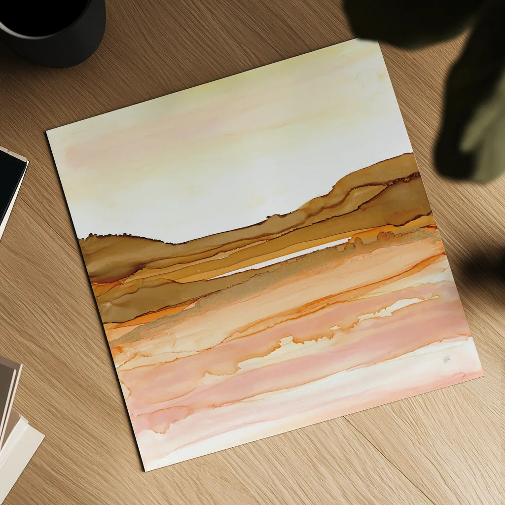 Desertscape II by Chris Paschke. Shown as a detailed flat fine art print, highlighting archival giclee quality. Available as an archival giclee rolled canvas, fine art paper, or poster print. SKU 66759a.