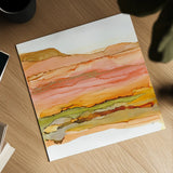 Desertscape III by Chris Paschke. Shown as a detailed flat fine art print, highlighting archival giclee quality. Available as an archival giclee rolled canvas, fine art paper, or poster print. SKU 66760a.