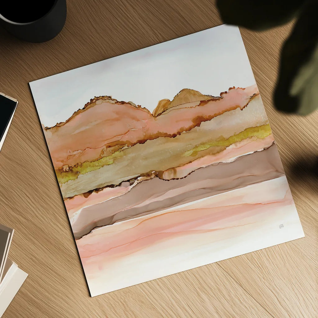 Desertscape IV by Chris Paschke. Shown as a detailed flat fine art print, highlighting archival giclee quality. Available as an archival giclee rolled canvas, fine art paper, or poster print. SKU 66761a.