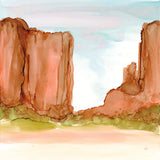 Desertscape VI by Chris Paschke. SKU 66763a. Archival Giclee Fine art print for wall decor.
