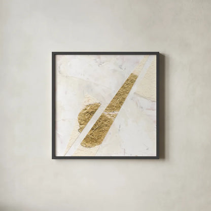 Disassembled I by Chris Paschke. Shown in a sleek black glass frame for a contemporary gallery look. Available as an archival giclee rolled canvas, fine art paper, or poster print. SKU 94393a.