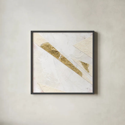 Disassembled II by Chris Paschke. Shown in a sleek black glass frame for a contemporary gallery look. Available as an archival giclee rolled canvas, fine art paper, or poster print. SKU 94394a.